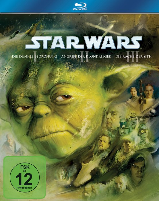 Star Wars trylogia - Der Początek Box (filmy 1-3) (Blu-ray)