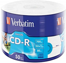 Verbatim Azo CD-R 80min/700MB 52x, 50er-Pack printable