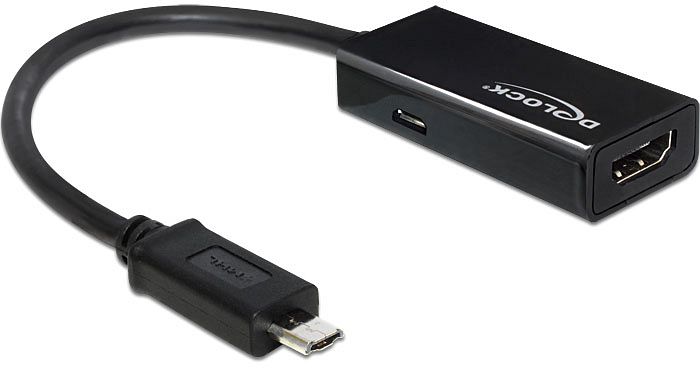 DeLOCK konwerter MHL na HDMI do Samsung Galaxy S3 + USB 2.0 A/micro-B