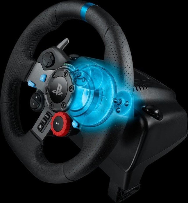 Logitech G29 Driving Force, USB, UK (PS5/PS4/PS3)