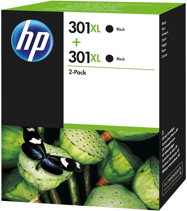 HP Druckkopf mit Tinte 301 ab schwarz, 77,35 2er-Pack Preisvergleich € (2024) | Deutschland Geizhals XL