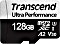 Transcend 340S R160/W125 microSDXC 128GB Kit, UHS-I U3, A2, Class 10 (TS128GUSD340S)