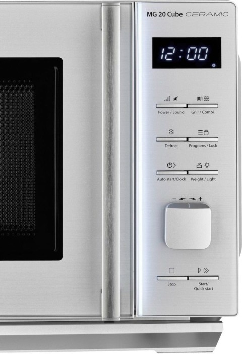 Caso MG20 Cube Ceramic microwave with grill (3325) starting from £ 249.00  (2024) | Price Comparison Skinflint UK
