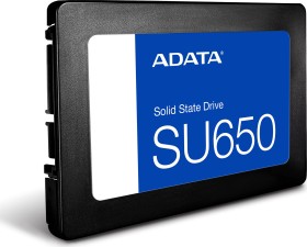 ADATA Ultimate SU650 Interne Solid State Drive 120 GB 3D-NAND SSD-Festplatte schwarz 