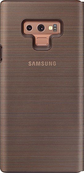 Samsung LED View Cover für Galaxy Note 9 braun