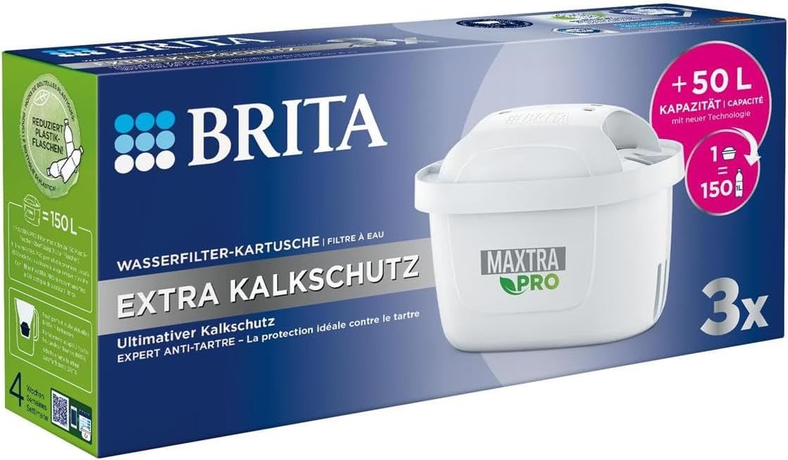 Brita Maxtra Pro Extra Kalkschutz filter cartridge, 6 pieces (122225)