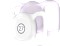 Artwizz PetStrap für Apple AirTag weiß/violett, 2er-Pack (4558-3436)