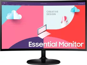 Samsung Essential monitor S3 S36C (pedestal circular), pedestal circular, 24" (LS24C360EAUXEN / LS24C362EAUXEN / LS24C364EAUXEN)