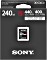 Sony G-Series R440/W400 XQD Card 240GB (QD-G240F)