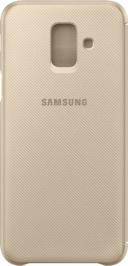 Samsung Flip Wallet do Galaxy A6 (2018) złoty
