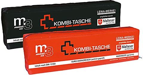 Leina-Werke Mini Kombitasche - M3 XS (3-teilig) rot