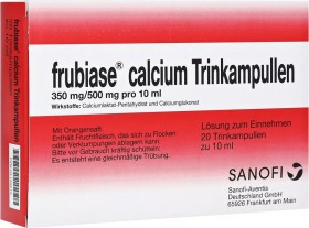 Sanofi-Aventis Frubiase Calcium Trinkampullen, 20 Stück