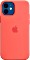 Apple Silikon Case mit MagSafe für iPhone 12/iPhone 12 Pro zitruspink Vorschaubild