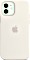 Apple Silikon Case mit MagSafe für iPhone 12/iPhone 12 Pro weiß Vorschaubild