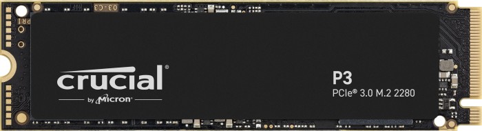 Crucial P3 SSD 1TB, M.2 2280 / M-Key / PCIe 3.0 x4