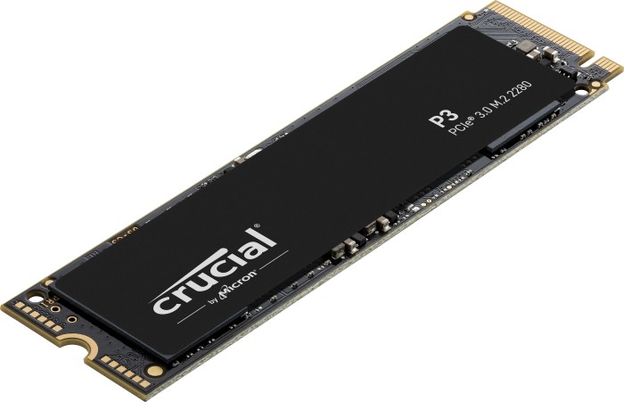 Crucial P3 SSD 1TB, M.2 2280 / M-Key / PCIe 3.0 x4