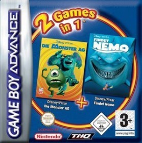 2 Games in 1 - Disney Pixar Pack 1 (GBA)