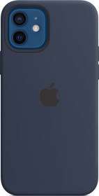 Apple Silikon Case mit MagSafe für iPhone 12/iPhone 12 Pro dunkelmarine