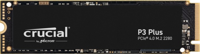 Crucial P3 Plus SSD 1TB, M.2 2280/M-Key/PCIe 4.0 x4