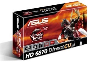 ASUS Radeon HD 6870 DirectCU, EAH6870 DC/2DI2S/1GD5, 1GB GDDR5, 2x DVI, 2x DP