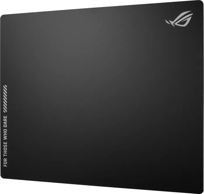 ASUS ROG Moonstone Ace L Glass Mousepad, 500x400mm, Black Edition