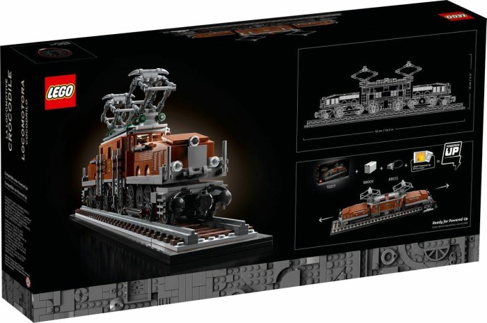 LEGO Creator Expert - Lokomotive Krokodil