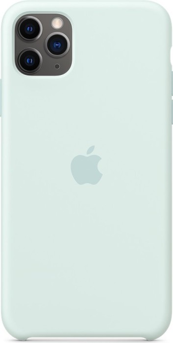 Apple Silikon Case für iPhone 11 Pro Max Meerschaum