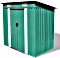 vidaXL metal shed 190x124cm green (42908)
