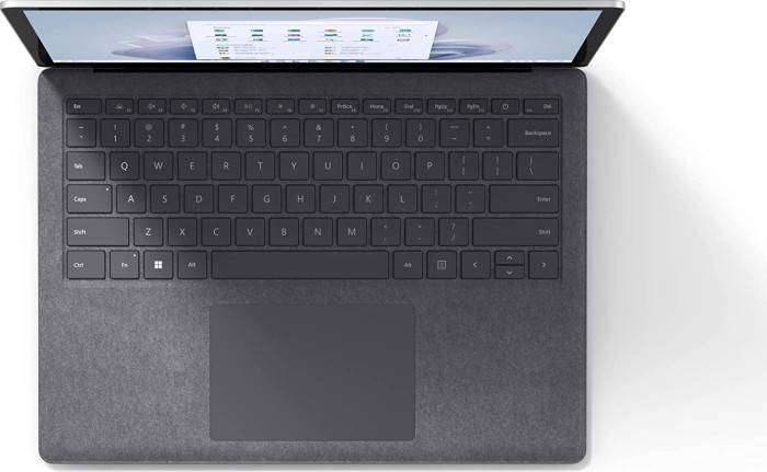 Microsoft Surface Laptop 5 13.5", Platin, Core i5-1245U, 8GB RAM, 512GB SSD, DE, Business