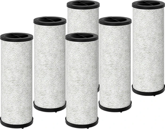 WaterWise Aktivkohlefilter 6er-Pack – Ersatzfilter Für Waterwise 4000 Destilliergerät