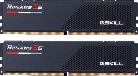 G.Skill Ripjaws S5 schwarz DIMM Kit 64GB, DDR5-5600, CL36-36-36-89, on-die ECC
