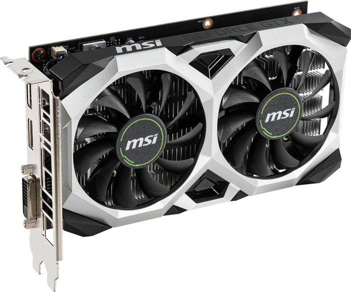 MSI GeForce GTX 1650 Ventus XS 4G OC, 4GB GDDR5, DVI, HDMI, DP