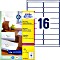 Avery-Zweckform etykiety adresowe Recycling, 99.1x33.9mm, biały, 100 arkuszy (LR7162-100)