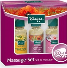 Kneipp Massage-Set 3x Massageöl 20ml Geschenkset