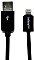 StarTech Lightning/USB-Adapterkabel, schwarz 1m (USBLT1MB)