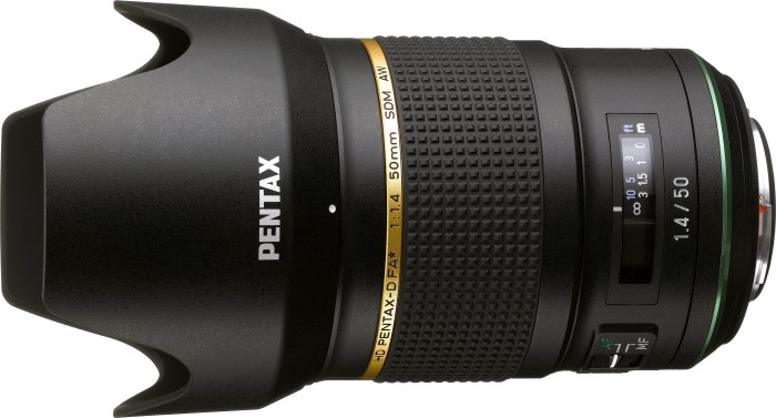 Pentax HD DFA* 50mm 1.4 SDM AW czarny