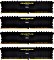 Corsair Vengeance LPX schwarz DIMM Kit 128GB, DDR4-3600, CL18-22-22-42 (CMK128GX4M4D3600C18)