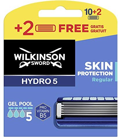 Wilkinson Sword Hydro 5 Ersatzklingen, 12er-Pack