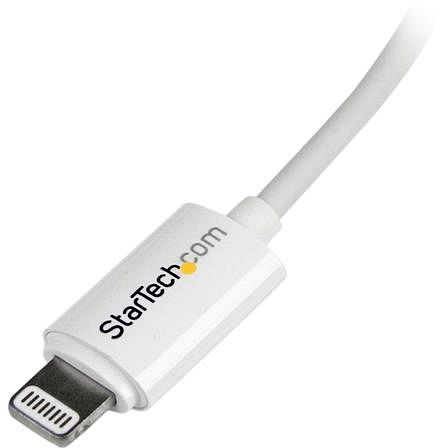 StarTech Lightning/kabel adaptera USB, biały 1m
