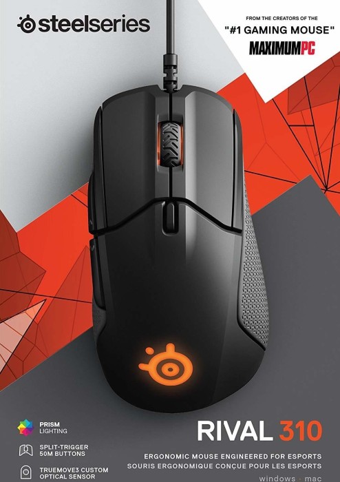 SteelSeries Rival 310, USB