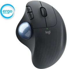 Logitech Ergo M575 Wireless Trackball graphite, USB/Bluetooth