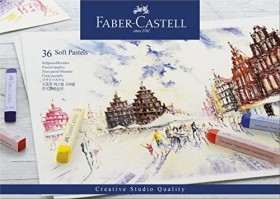 Faber-Castell Softpastellkreide mini Etui sortiert, 36er-Set