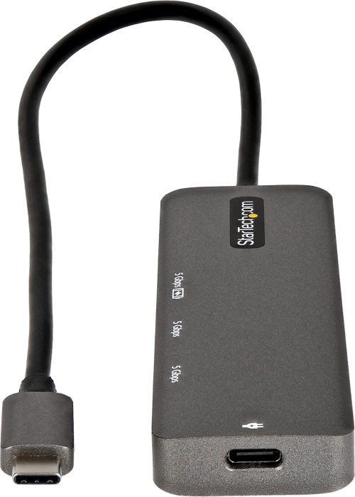 StarTech USB-C Multiport-Adapter grau, USB-C 3.0 [Stecker]