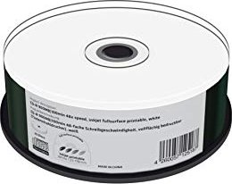 MediaRange CD-R 0.9GB, 48x, 25er Spindel, inkjet printable