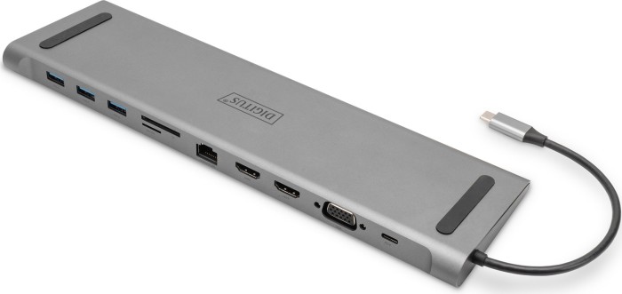 Digitus 11-portowy USB-C Dock, USB-C 3.0 [wtyczka]