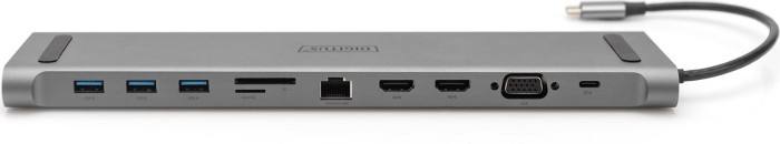 Digitus 11-portowy USB-C Dock, USB-C 3.0 [wtyczka]