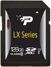 Patriot LX R80/W20 SDXC 128GB, UHS-I, Class 10 (PSF128GSDXC10)