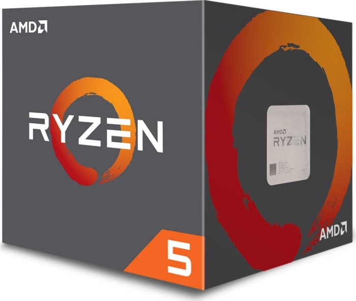AMD Ryzen 5 1600 (12nm), 6C/12T, 3.20-3.60GHz, boxed