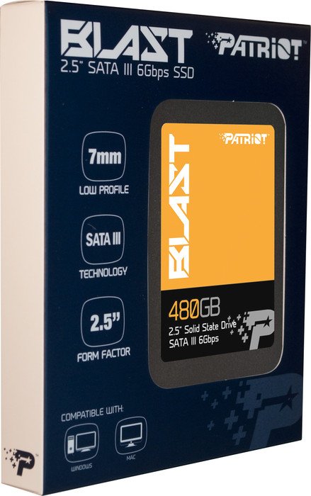 Patriot Blast 480GB, 2.5"/SATA 6Gb/s