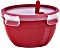 Emsa Clip&Micro rund 1.1l Aufbewahrungsbehälter rot (N1060500)
